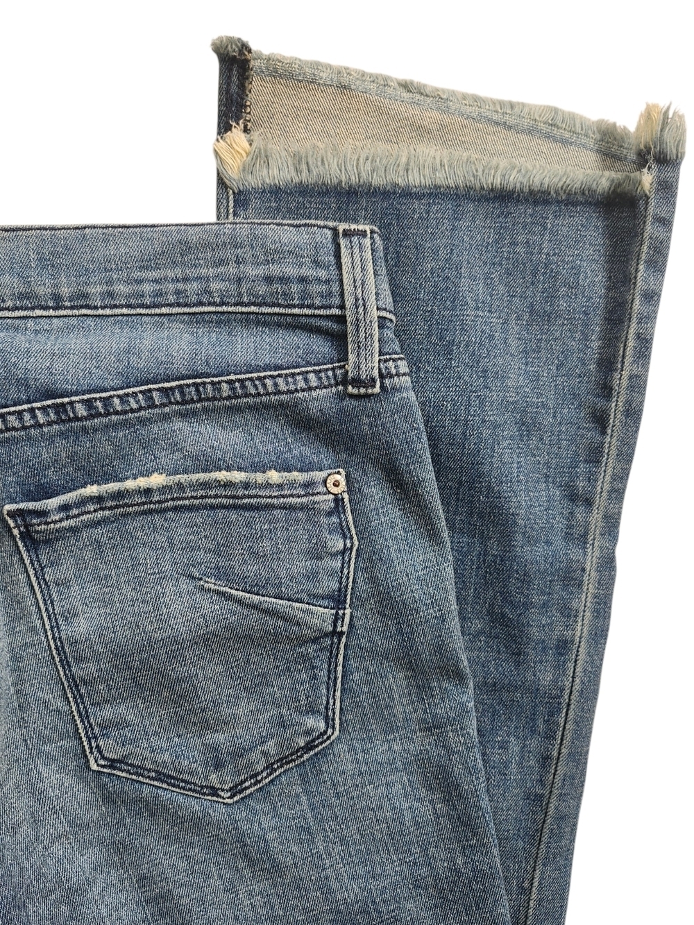 James Jeans Women's Blue Flare Denim - Picture 6 of 8